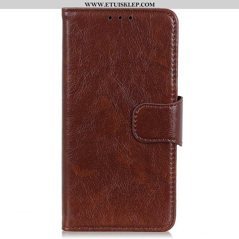 Etui Folio do Samsung Galaxy M33 5G Prawdziwa Skóra Nappa